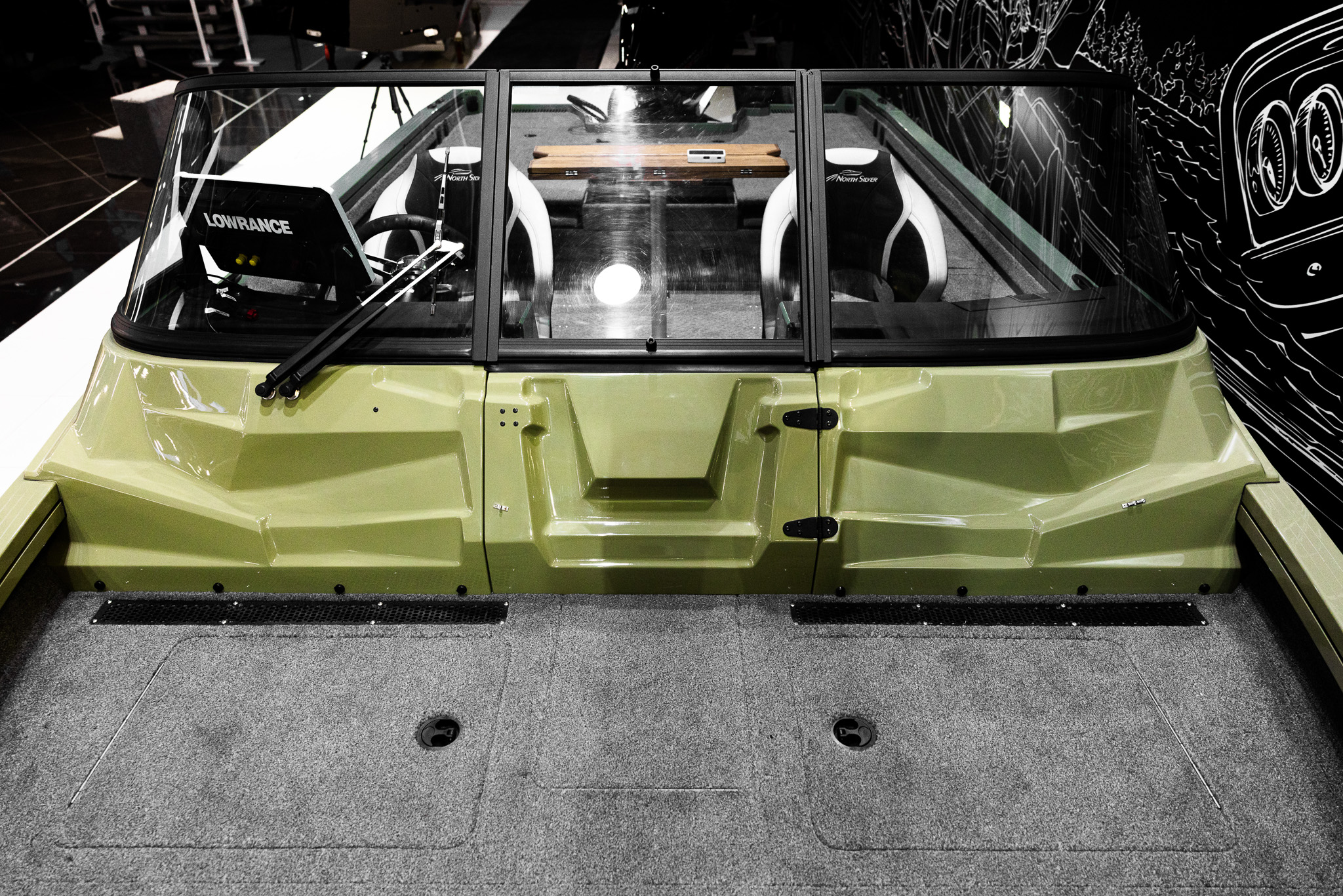 Катер NorthSilver Wide Max