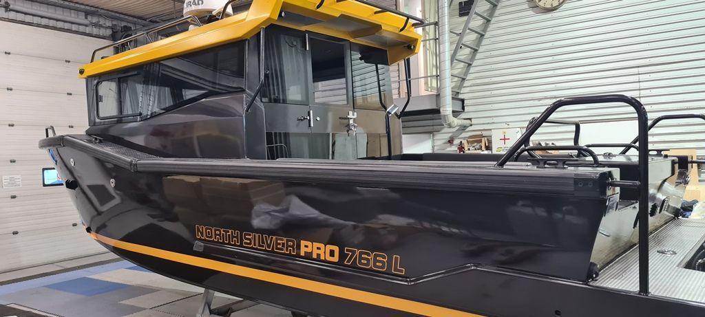 Катер NorthSilver PRO 766 L NEW в интернет-магазине РЫБАНУТЫЕ.РФ Катер NorthSilver PRO 766 L NEW