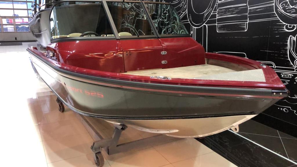 NorthSilver 525 Fish Sport на катере — пример установки, Рыбанутые.РФ