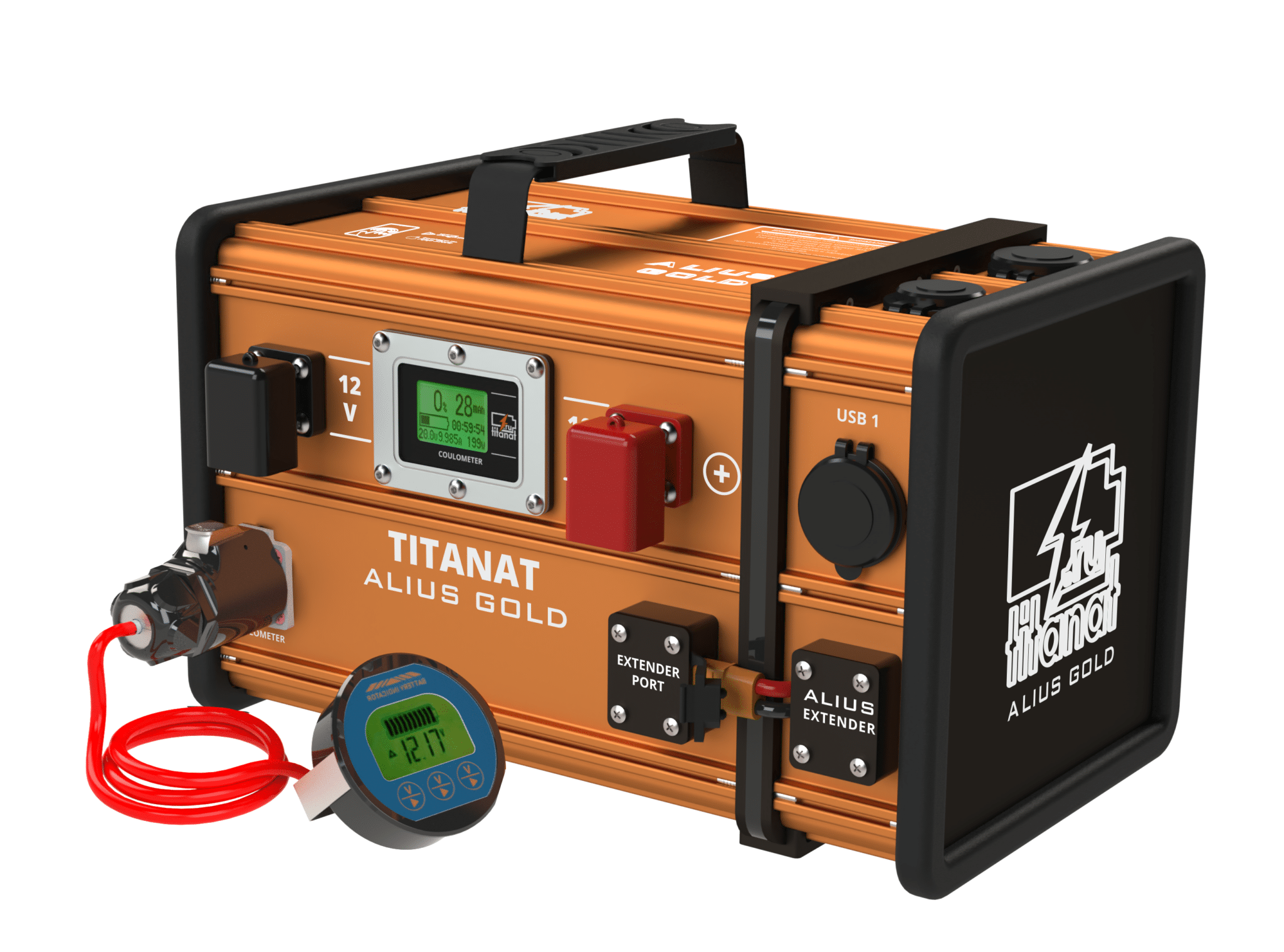 Аккумулятор Titanat 12V 105Ah LiFePO4 ALIUS GOLD на катере — пример установки, Рыбанутые.РФ
