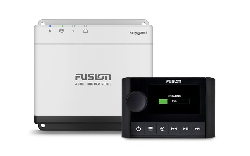 Fusion Apollo™ MS-WB675 Hideaway Marine Head Unit