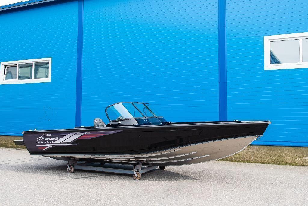 NorthSilver 700 Fish Sport на катере — пример установки, Рыбанутые.РФ