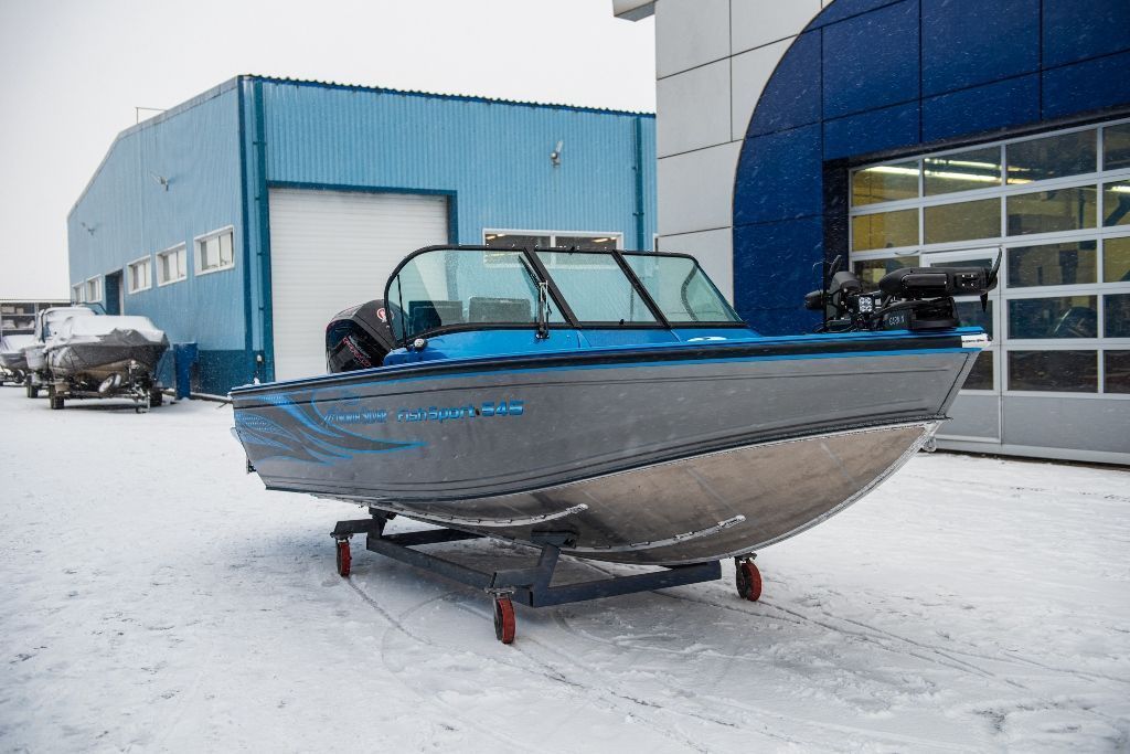 NorthSilver 545 Fish Sport на катере — пример установки, Рыбанутые.РФ