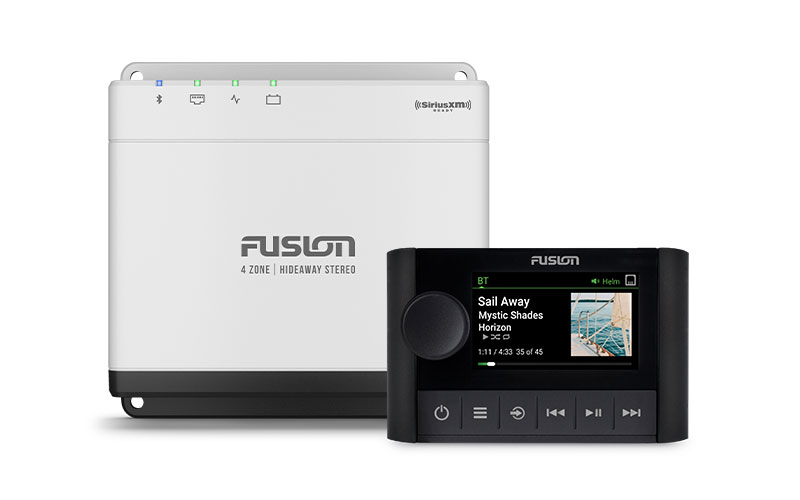 Fusion Apollo™ MS-WB675 Hideaway Marine Head Unit