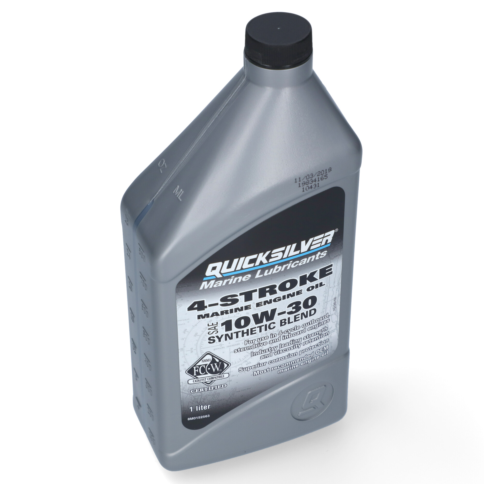8M0152563 Моторное масло QUICKSILVER Synthetic Blend 10W30 1л