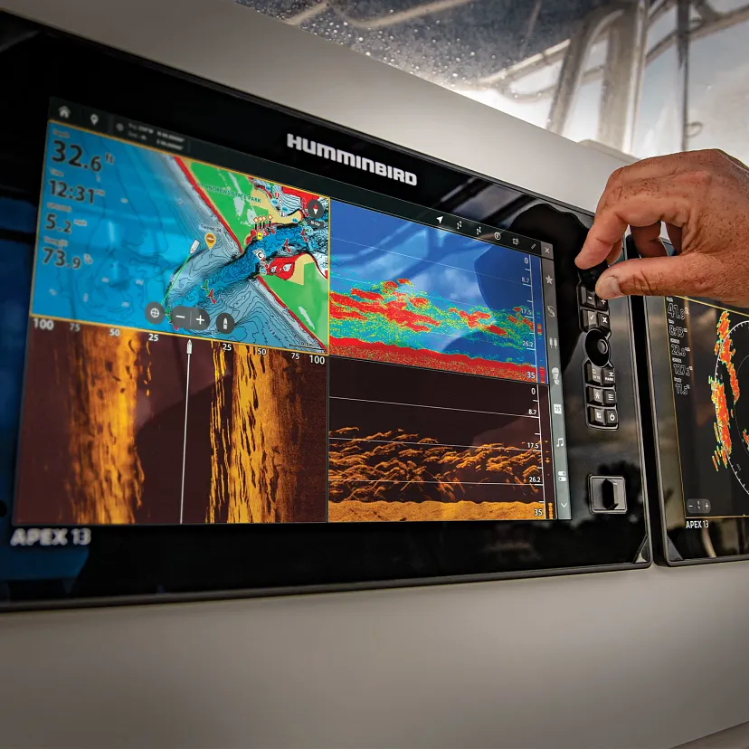 Humminbird APEX 16 MEGA SI+ с датчиком XM 14 HW MSI