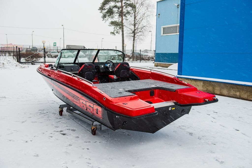 NorthSilver Husky 650 SF на катере — пример установки, Рыбанутые.РФ