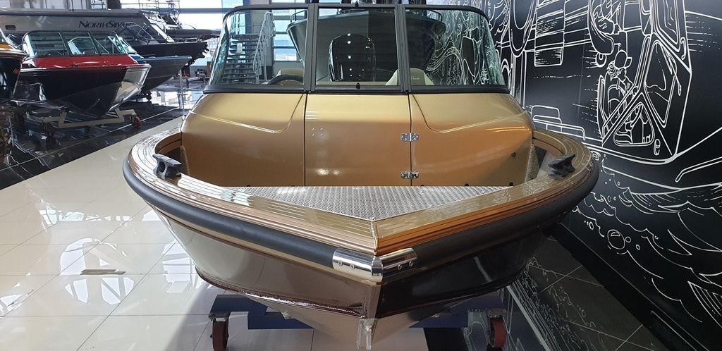 NorthSilver 520 Fish на катере — пример установки, Рыбанутые.РФ