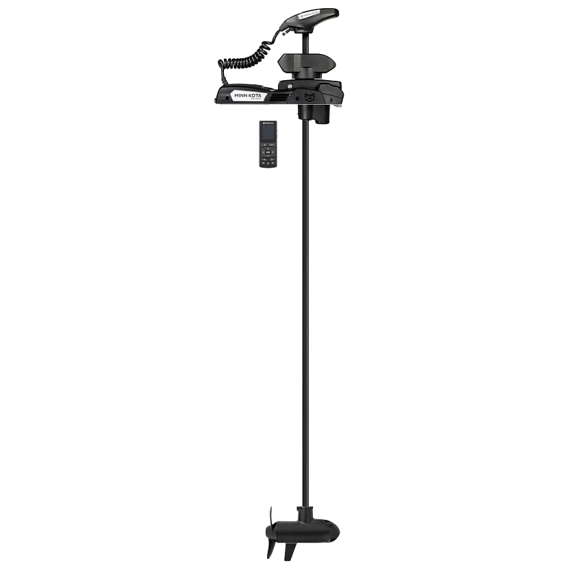 Minn Kota Riptide Instinct QUEST 90/115 lb. Thrust, 100" Shaft, Wireless Remote, Black на катере — пример установки, Рыбанутые.РФ