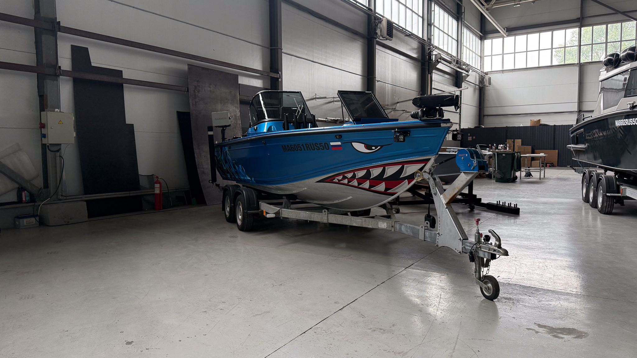 Лодка NorthSIlver 585 Fish Sport + Yamaha 175 + прицеп