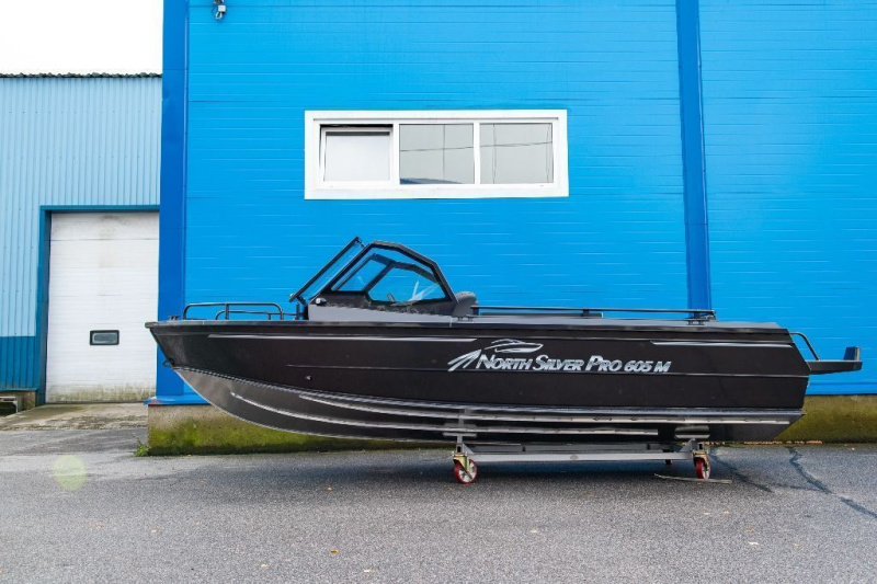 NorthSilver PRO 605 M на катере — пример установки, Рыбанутые.РФ
