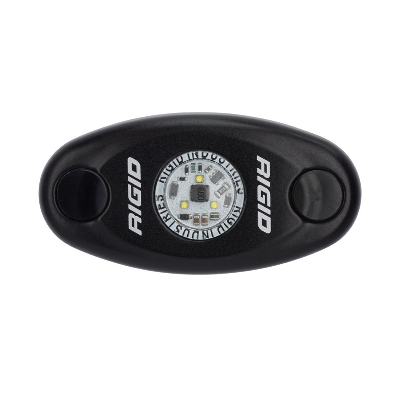 RIGID A-Series Low Power Red Light Black на катере — пример установки, Рыбанутые.РФ