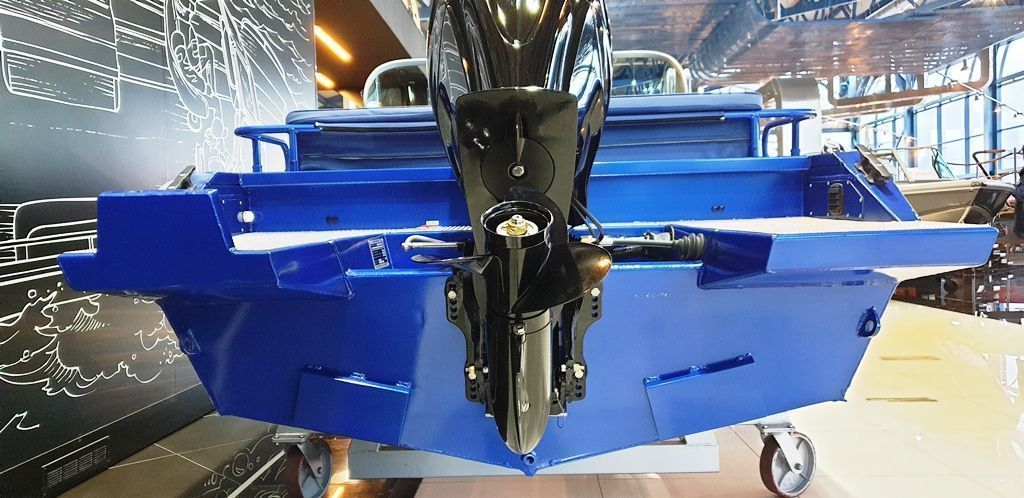 NorthSilver 470 Fish на катере — пример установки, Рыбанутые.РФ