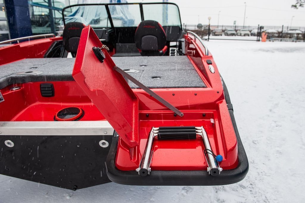 NorthSilver Husky 650 SF на катере — пример установки, Рыбанутые.РФ