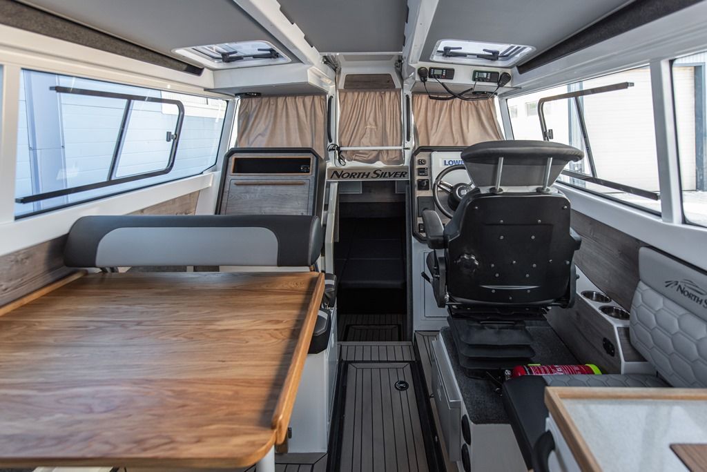 NorthSilver 900 на катере — пример установки, Рыбанутые.РФ
