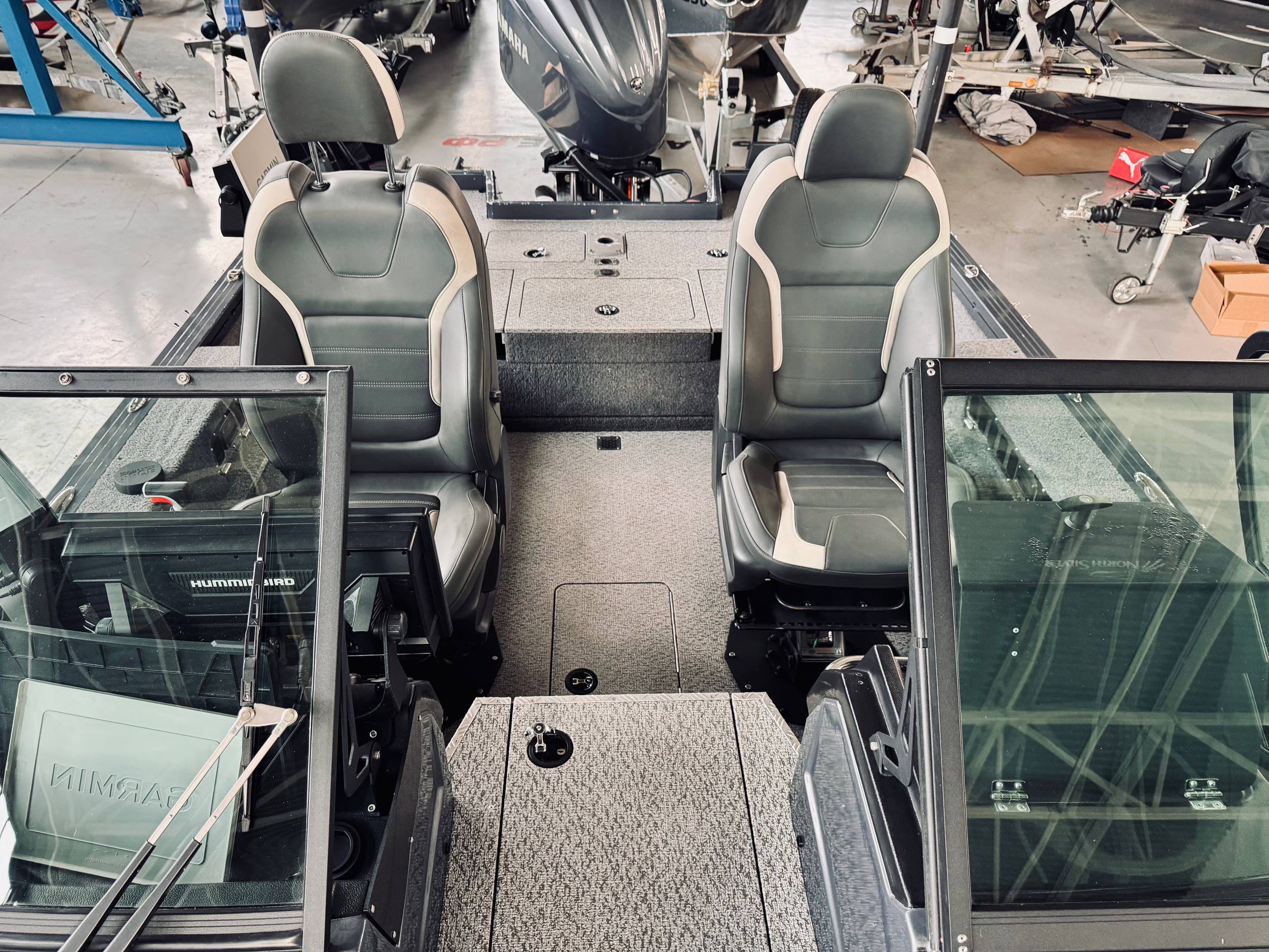 North Silver 645 Fish Sport с Yamaha 250 + прицеп