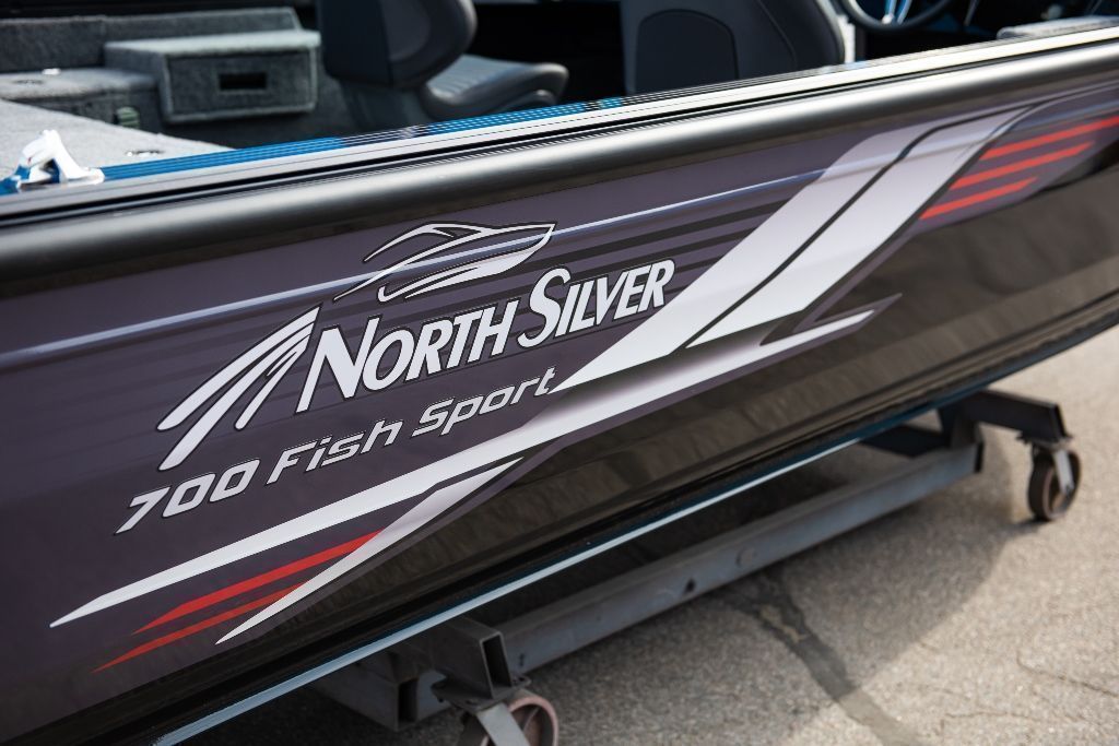 NorthSilver 700 Fish Sport на катере — пример установки, Рыбанутые.РФ