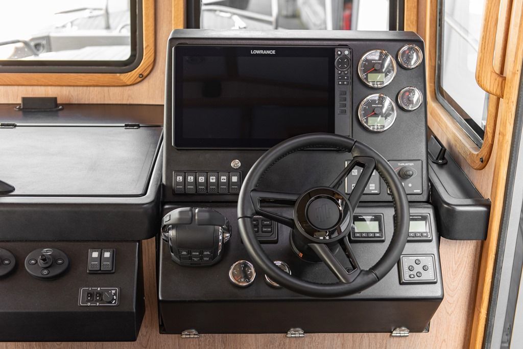 NorthSilver 1270 на катере — пример установки, Рыбанутые.РФ