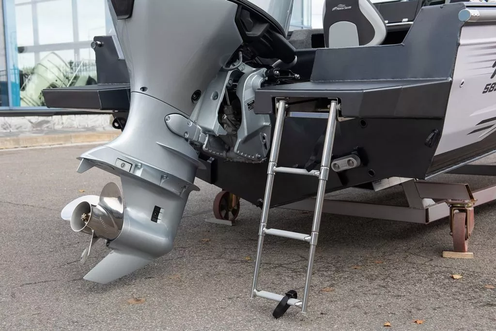 NorthSilver 585 Fish Sport v.2 на катере — пример установки, Рыбанутые.РФ