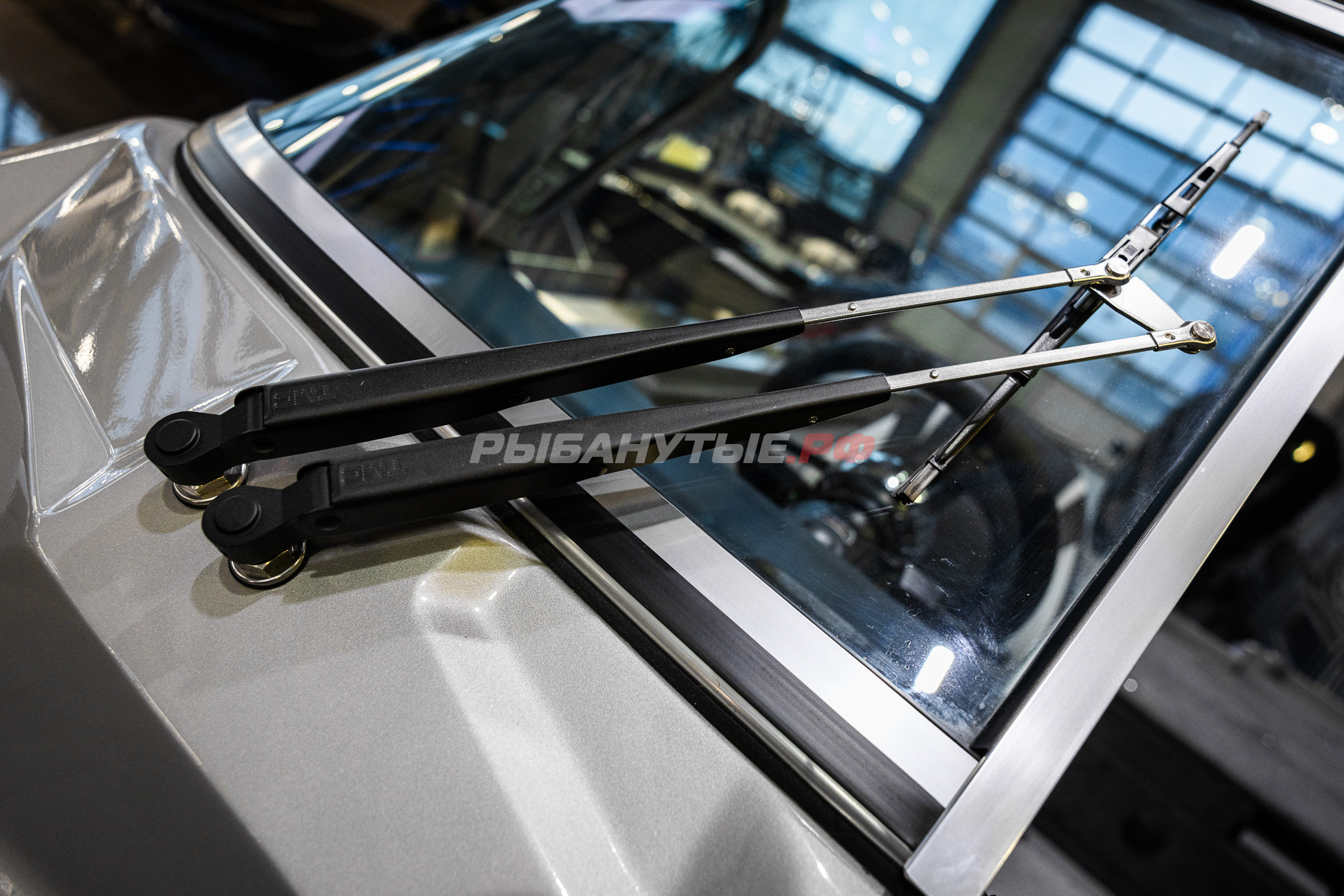 NorthSilver 650M Fish Sport на катере — пример установки, Рыбанутые.РФ