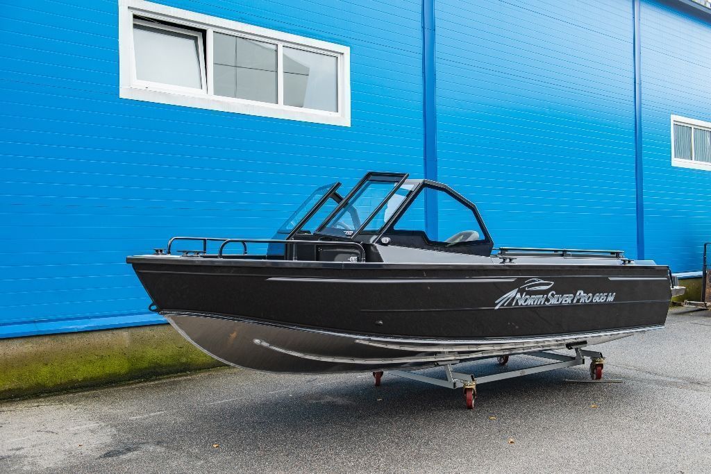 NorthSilver PRO 605 M на катере — пример установки, Рыбанутые.РФ