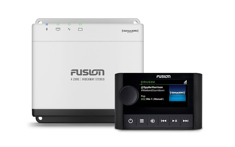 Fusion Apollo™ MS-WB675 Hideaway Marine Head Unit