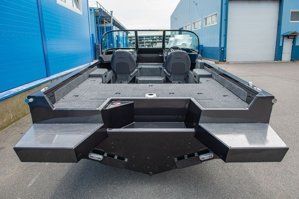 NorthSilver 700 Fish Sport на катере — пример установки, Рыбанутые.РФ