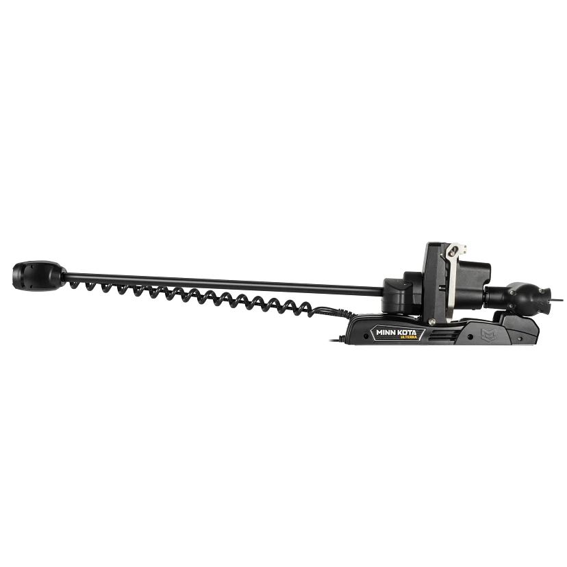 Minn Kota Ulterra QUEST 90/115 lb. Thrust, 72" Shaft, MEGA Side Imaging, Wireless Remote на катере — пример установки, Рыбанутые.РФ