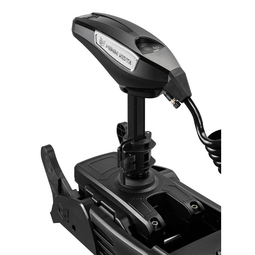Minn Kota Riptide Terrova QUEST 90/115 lb. Thrust, 72" Shaft, Wireless Remote, Black на катере — пример установки, Рыбанутые.РФ