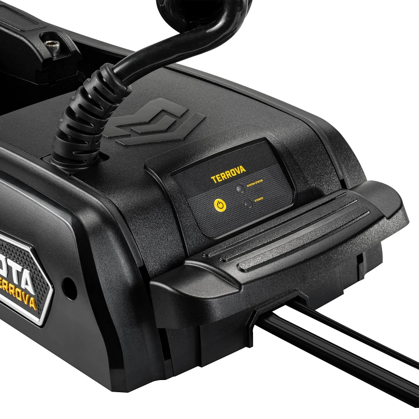 Minn Kota Terrova QUEST 90/115 lb. Thrust, 60" Shaft, MEGA Side Imaging, Wireless Remote на катере — пример установки, Рыбанутые.РФ