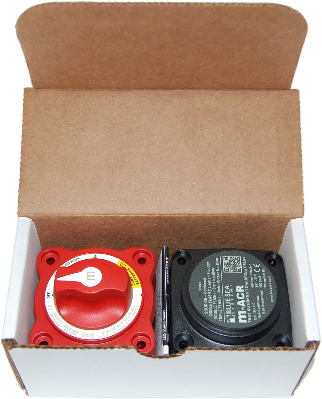 BlueSea Mini Add-A-Battery Kit - 65A [Boxed] 7649003