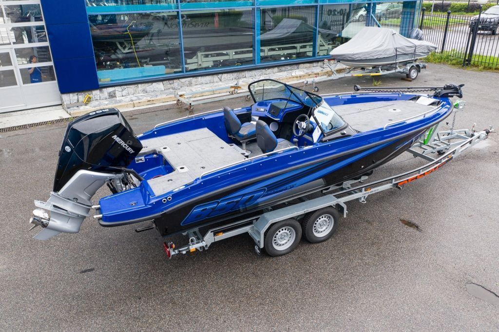 NorthSilver Husky 650 SF на катере — пример установки, Рыбанутые.РФ