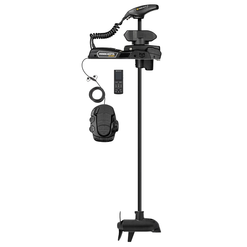 Minn Kota Ulterra QUEST 90/115 lb. Thrust, 72" Shaft, Dual Spectrum CHIRP Sonar, Wireless Remote на катере — пример установки, Рыбанутые.РФ