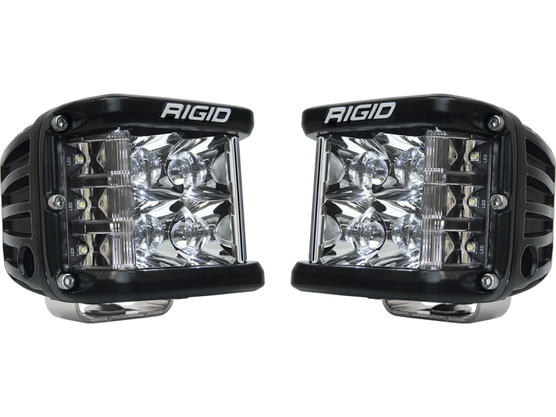 RIGID D-SS Серия PRO (7 светодиодов) Дальний свет (пара) на катере — пример установки, Рыбанутые.РФ