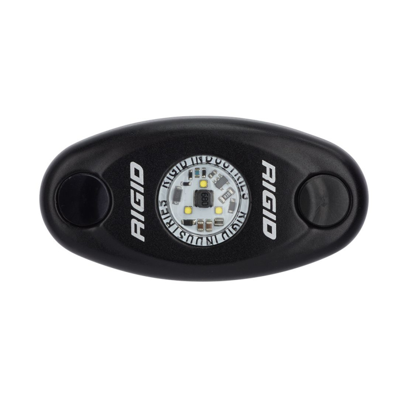 RIGID A-Series High Power Natural White Light Black на катере — пример установки, Рыбанутые.РФ