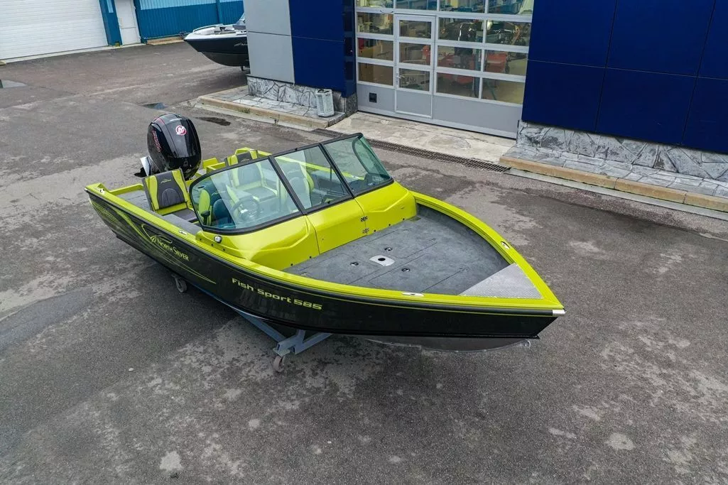 NorthSilver 585 Fish Sport на катере — пример установки, Рыбанутые.РФ