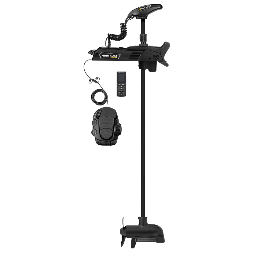 Minn Kota Terrova QUEST 90/115 lb. Thrust, 72" Shaft, MEGA Side Imaging, Wireless Remote на катере — пример установки, Рыбанутые.РФ