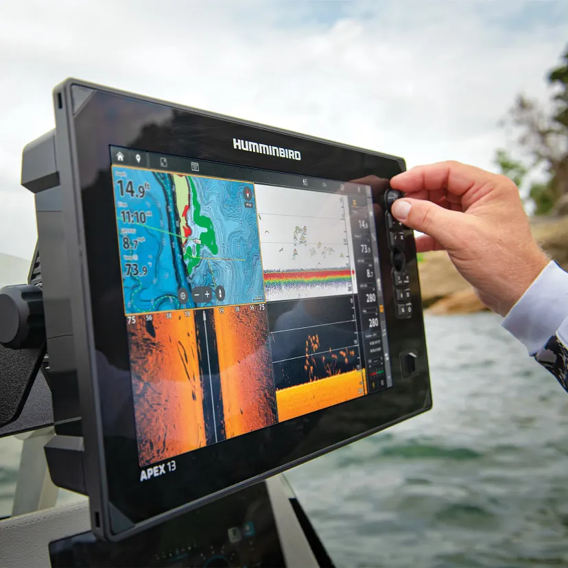 Humminbird APEX 13 MEGA SI+ с датчиком XM 14 HW MSI