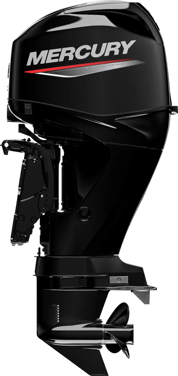 Mercury FourStroke F40hp SeaPro 0.7L Inline 3 на катере — пример установки, Рыбанутые.РФ