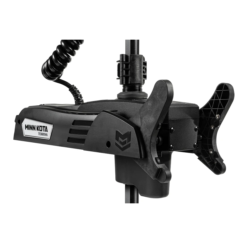 Minn Kota Riptide Terrova QUEST 90/115 lb. Thrust, 72" Shaft, Wireless Remote, Black на катере — пример установки, Рыбанутые.РФ
