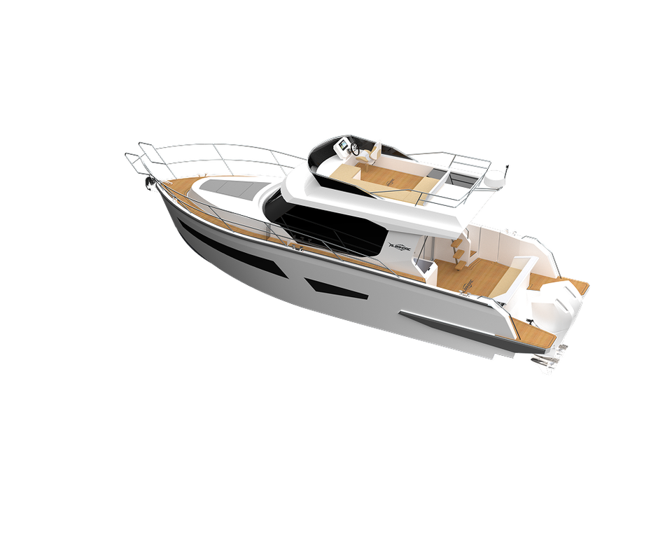 Albakore 1150 Fly на катере — пример установки, Рыбанутые.РФ