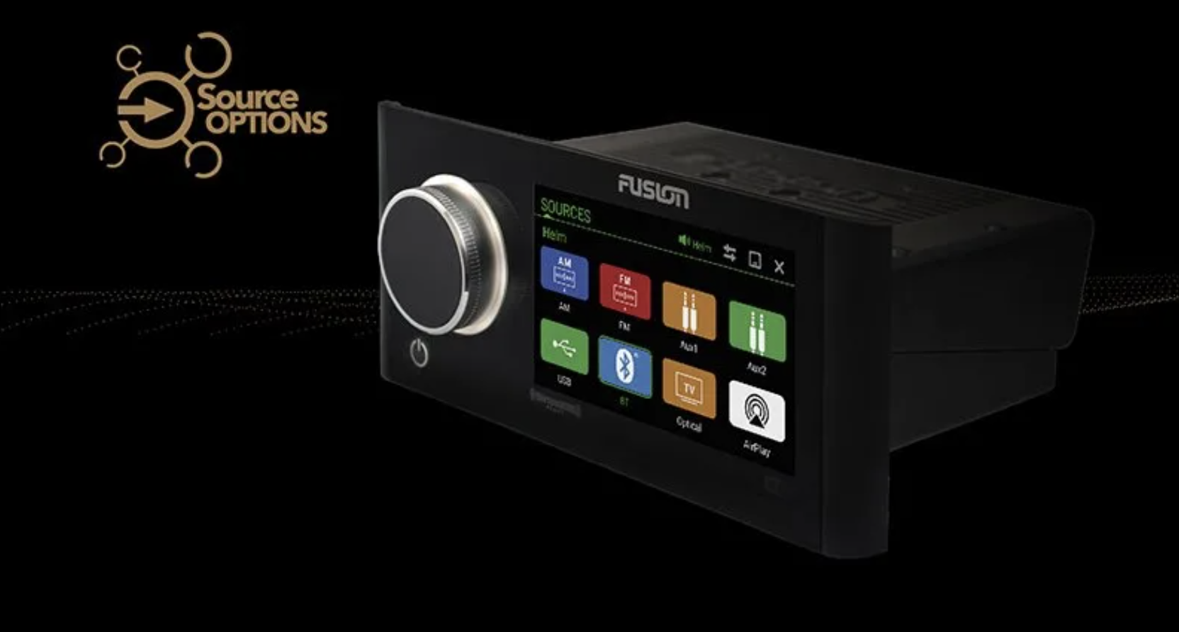 Fusion Apollo™ MS-RA770 Marine Head Unit