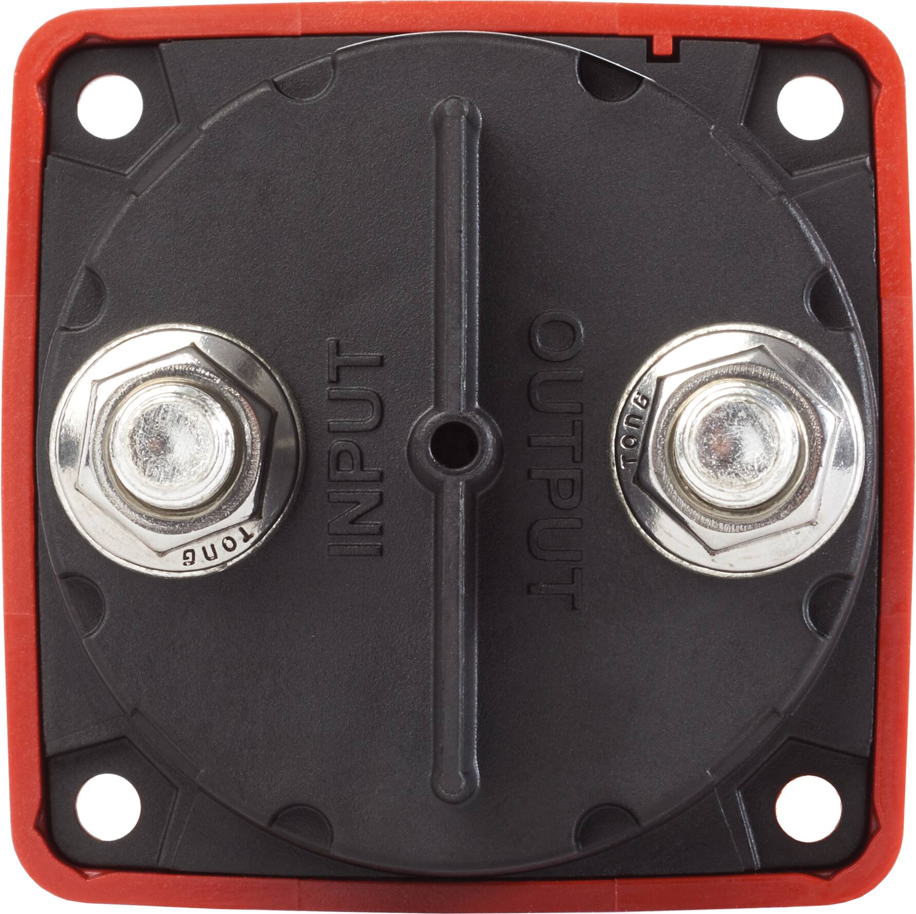 BlueSea m-Series Mini On-Off Battery Switch with Knob - Red 6006