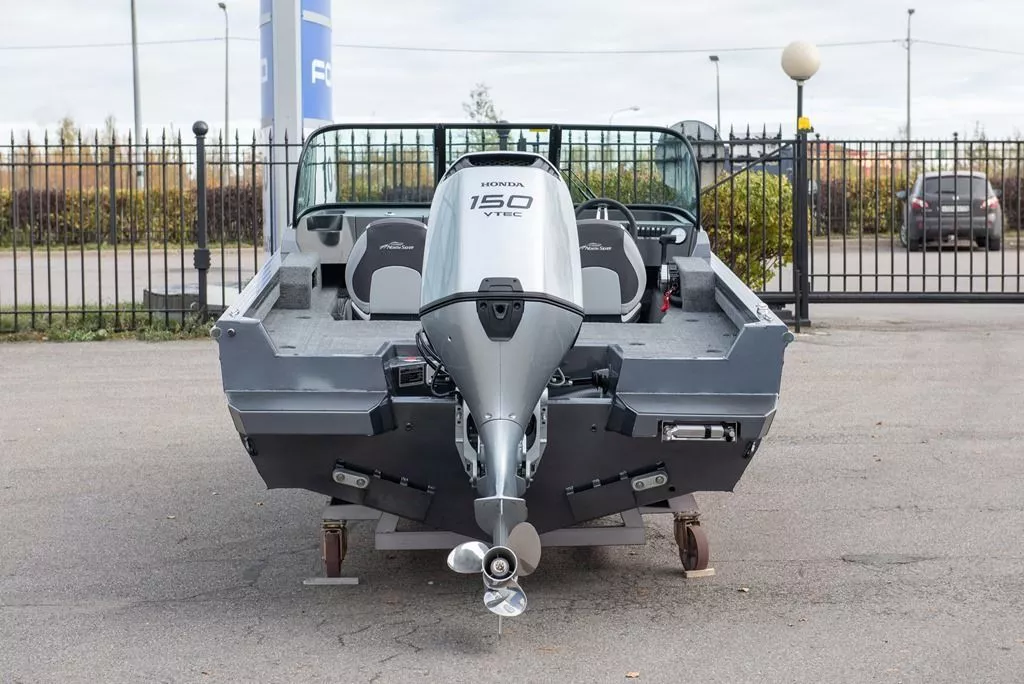 NorthSilver 585 Fish Sport v.2 на катере — пример установки, Рыбанутые.РФ