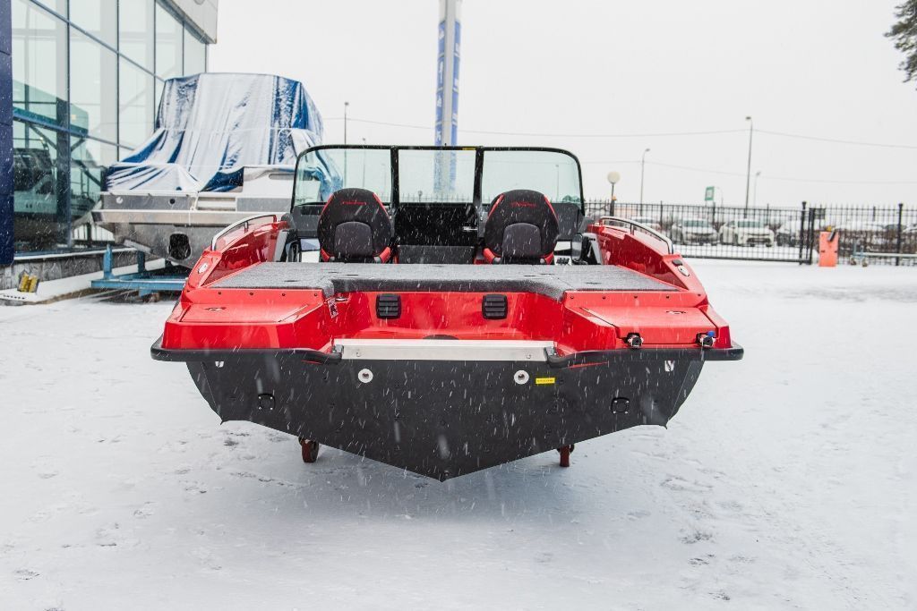 NorthSilver Husky 650 SF на катере — пример установки, Рыбанутые.РФ